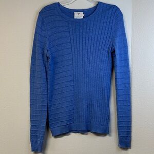 Edinburgh Knitwear Pima Cotton Crewneck Sweater Size S